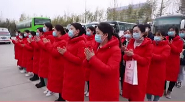 再出發(fā)！核酸檢測(cè)隊(duì)支援未央