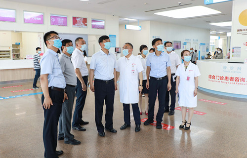 陜西省退役軍人事務(wù)廳黨組副書記、廳長高濤一行蒞臨我院調(diào)研