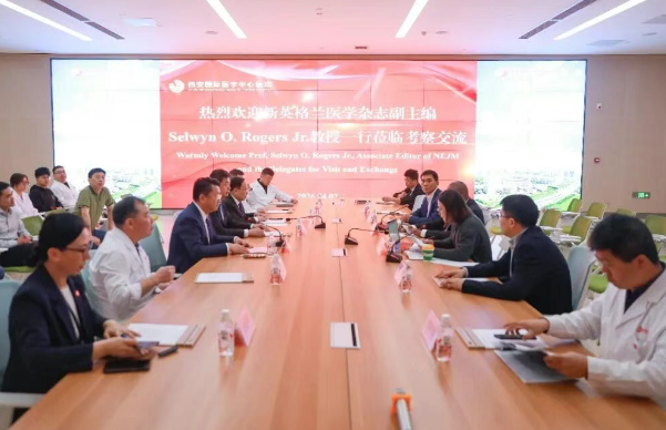 國(guó)際知名期刊《新英格蘭醫(yī)學(xué)雜志》副主編來(lái)院交流 聚焦這項(xiàng)“可動(dòng)”技術(shù)